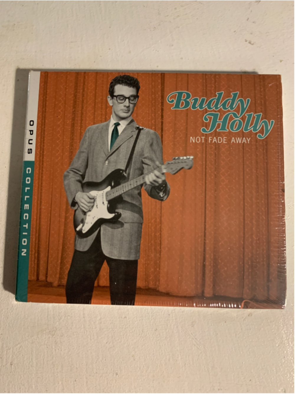 🔒 5 items for $10 -Buddy Holly Not Fade Away Opus Collection CD Orange and Teal